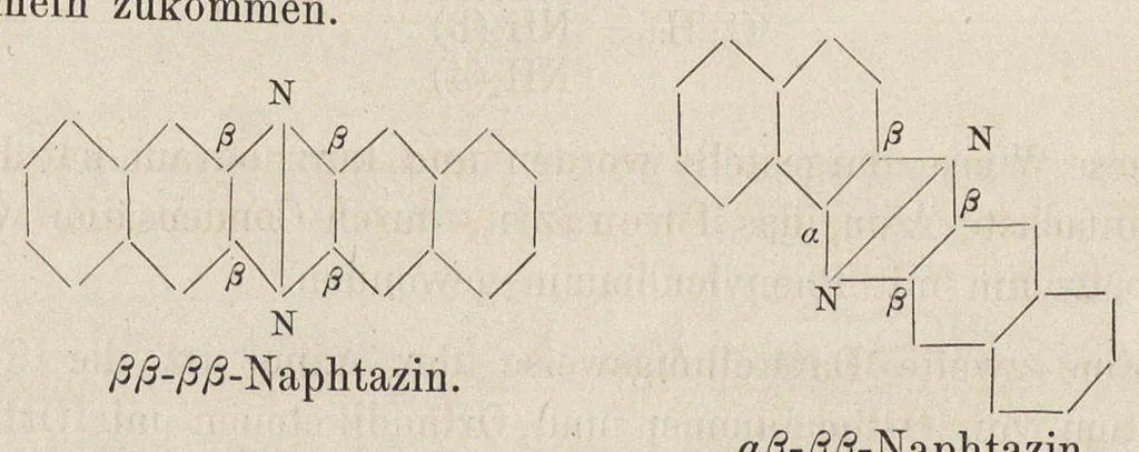 An illustration from Die künstlichen organischen Farbstoffe : unter Zugrundelegung von sechs Vorlesungen, 1887, leaf 203