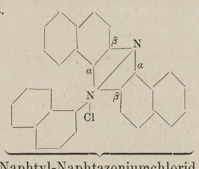 An illustration from Die künstlichen organischen Farbstoffe : unter Zugrundelegung von sechs Vorlesungen, 1887, leaf 218