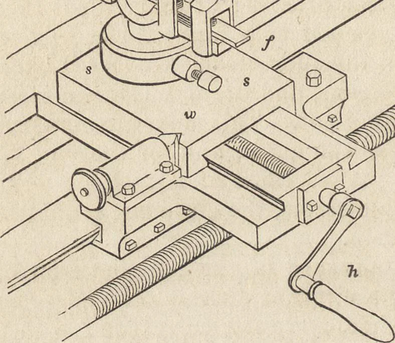 An illustration from The practical metal-worker's assistant : containing the arts of working all metals and alloys, forging of iron and steel, hardening and tempering, melting and mixing, casting and founding, works in sheet metal, the processes dependent on the ductility of the metals, soldering, and the most improved processes, and tools employed by metal-workers, with the application of the art of electro-metallurgy to manufacturing processes : collected from original sources, and from the works of Holtzapffel, Bergeron, Leupold, Plumier, Napier, and others ..., 1851, leaf 359