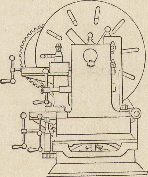 An illustration from The practical metal-worker's assistant : containing the arts of working all metals and alloys, forging of iron and steel, hardening and tempering, melting and mixing, casting and founding, works in sheet metal, the processes dependent on the ductility of the metals, soldering, and the most improved processes, and tools employed by metal-workers, with the application of the art of electro-metallurgy to manufacturing processes : collected from original sources, and from the works of Holtzapffel, Bergeron, Leupold, Plumier, Napier, and others ..., 1851, leaf 370