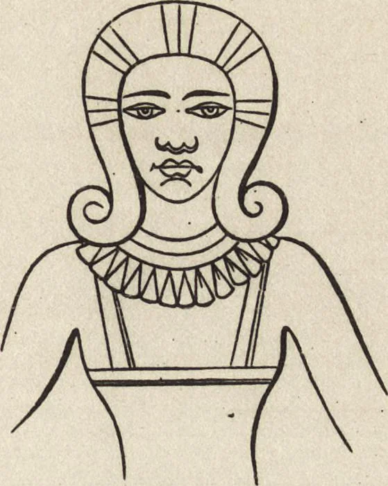 An illustration from Ancient pagan and modern Christian symbolism, 1922, leaf 100