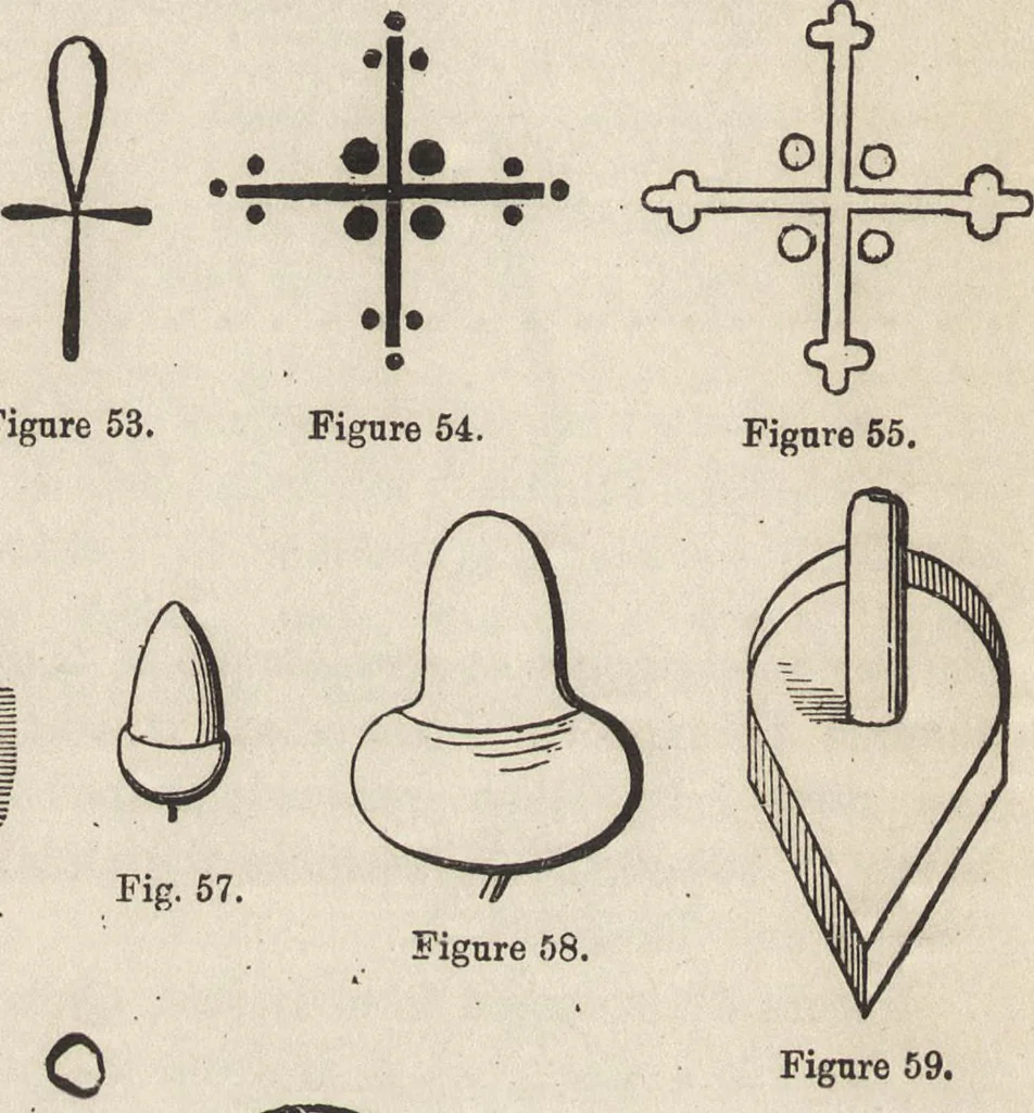 An illustration from Ancient pagan and modern Christian symbolism, 1922, leaf 109