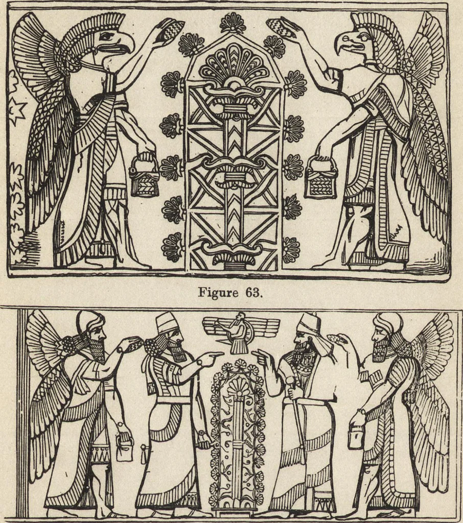 An illustration from Ancient pagan and modern Christian symbolism, 1922, leaf 111