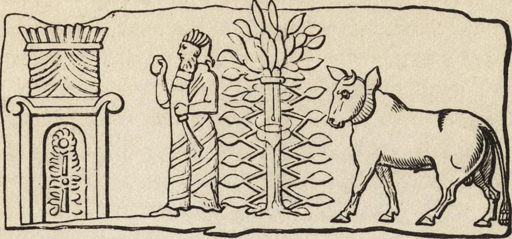 An illustration from Ancient pagan and modern Christian symbolism, 1922, leaf 112