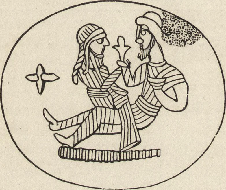 An illustration from Ancient pagan and modern Christian symbolism, 1922, leaf 119