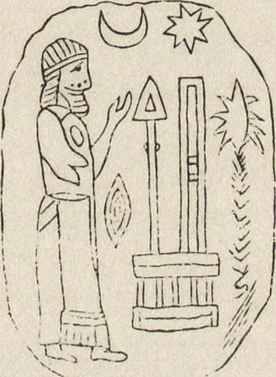 An illustration from Ancient pagan and modern Christian symbolism, 1922, leaf 141