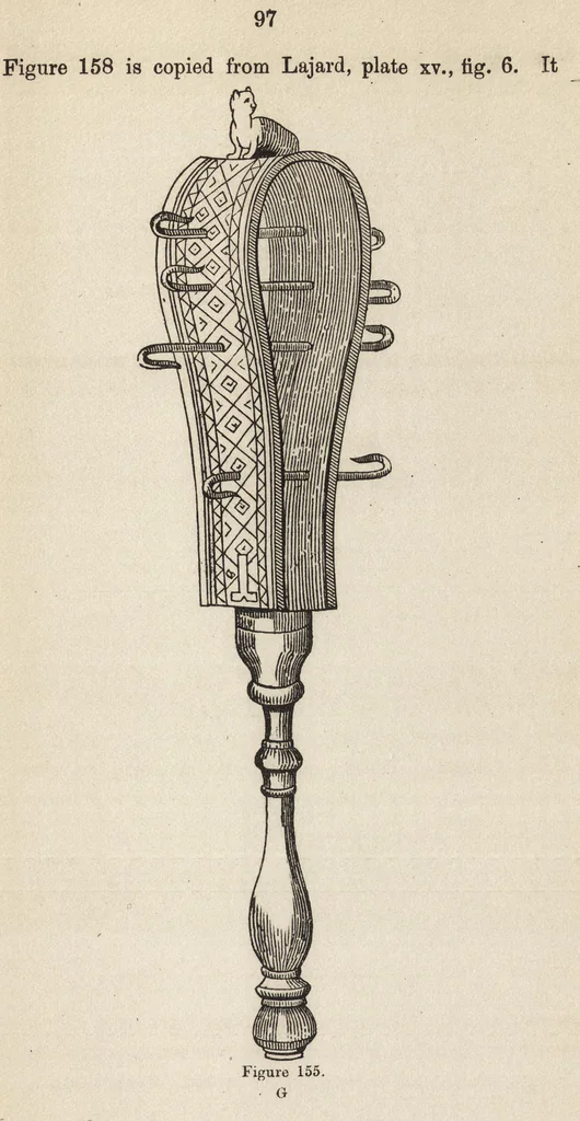 An illustration from Ancient pagan and modern Christian symbolism, 1922, leaf 158