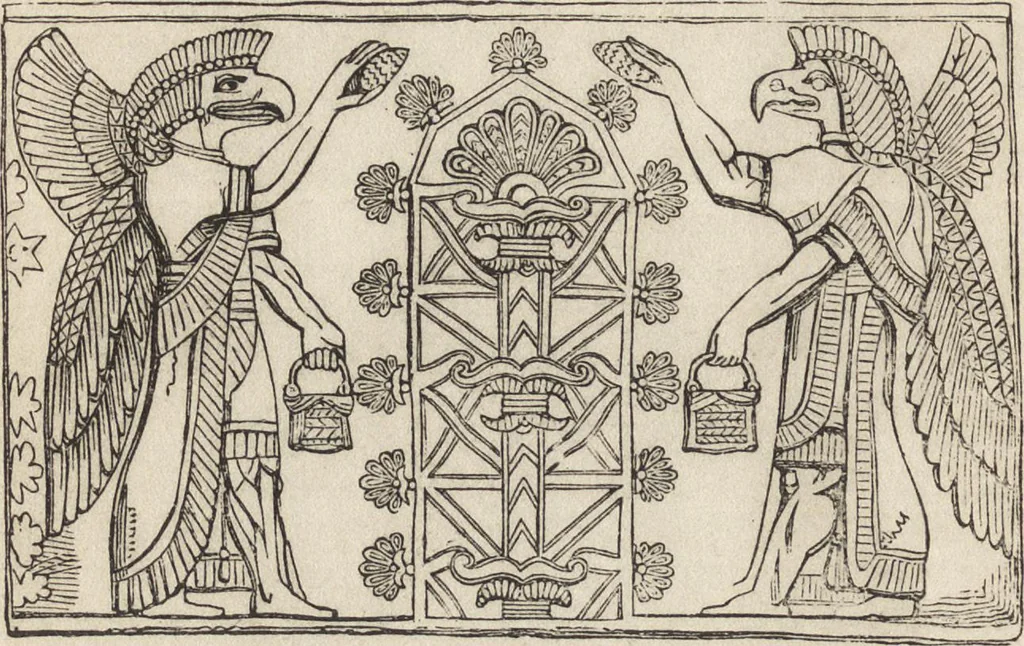 An illustration from Ancient pagan and modern Christian symbolism, 1922, leaf 187