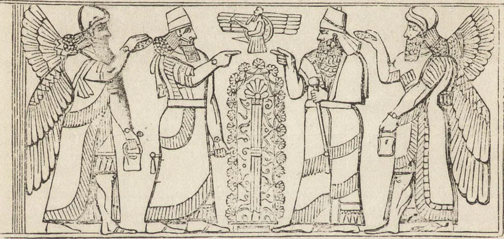 An illustration from Ancient pagan and modern Christian symbolism, 1922, leaf 187