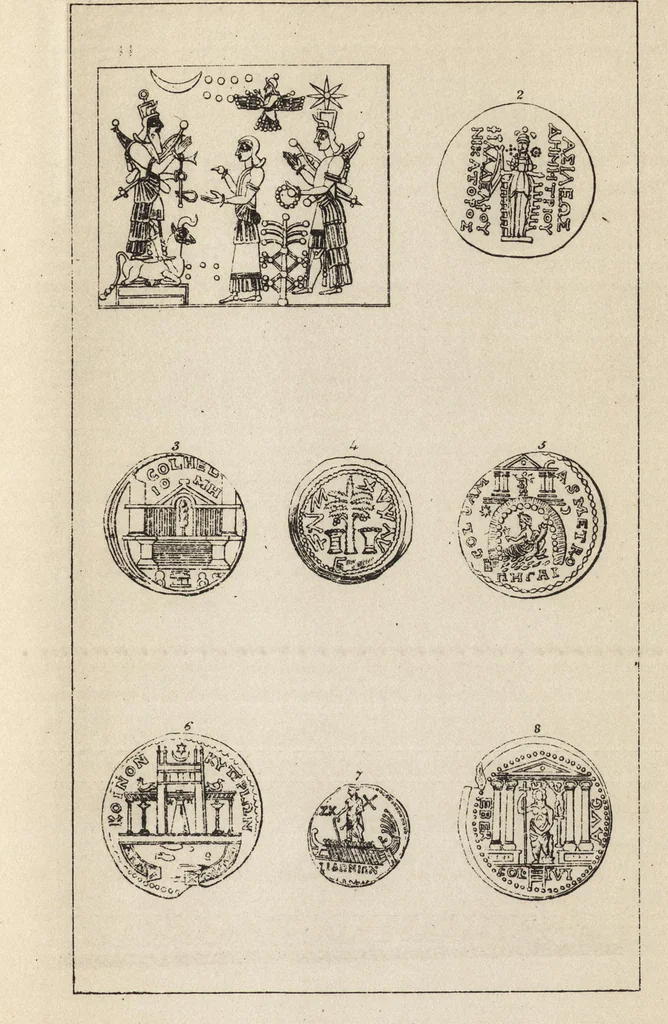An illustration from Ancient pagan and modern Christian symbolism, 1922, leaf 190