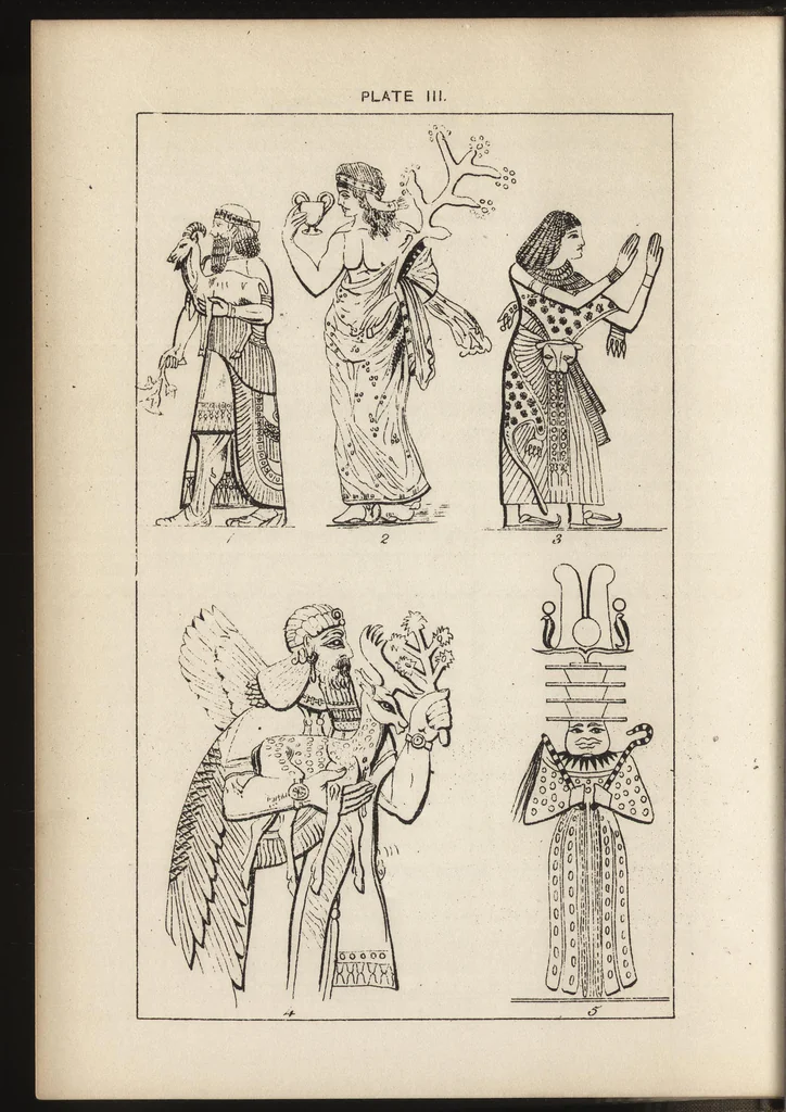 An illustration from Ancient pagan and modern Christian symbolism, 1922, leaf 51