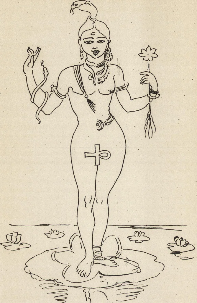 An illustration from Ancient pagan and modern Christian symbolism, 1922, leaf 61