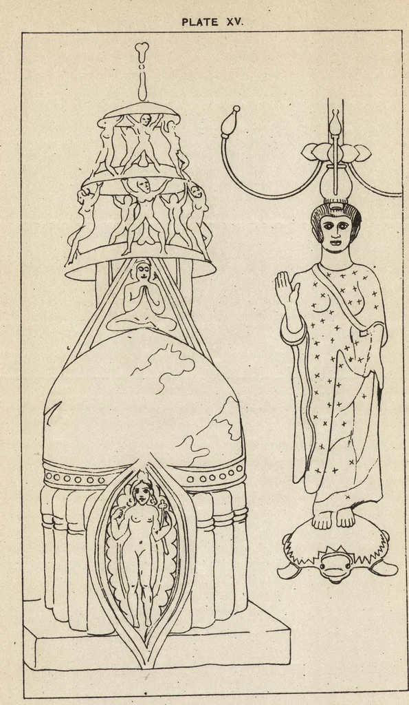 An illustration from Ancient pagan and modern Christian symbolism, 1922, leaf 79
