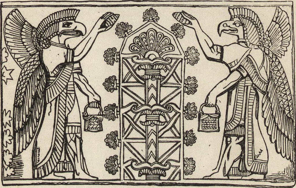 An illustration from Ancient pagan and modern Christian symbolism, 1922, leaf 94
