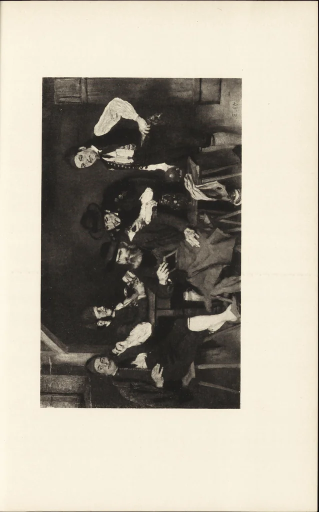 An illustration from Modern paintings by German and Austrian masters, 1916, leaf 118