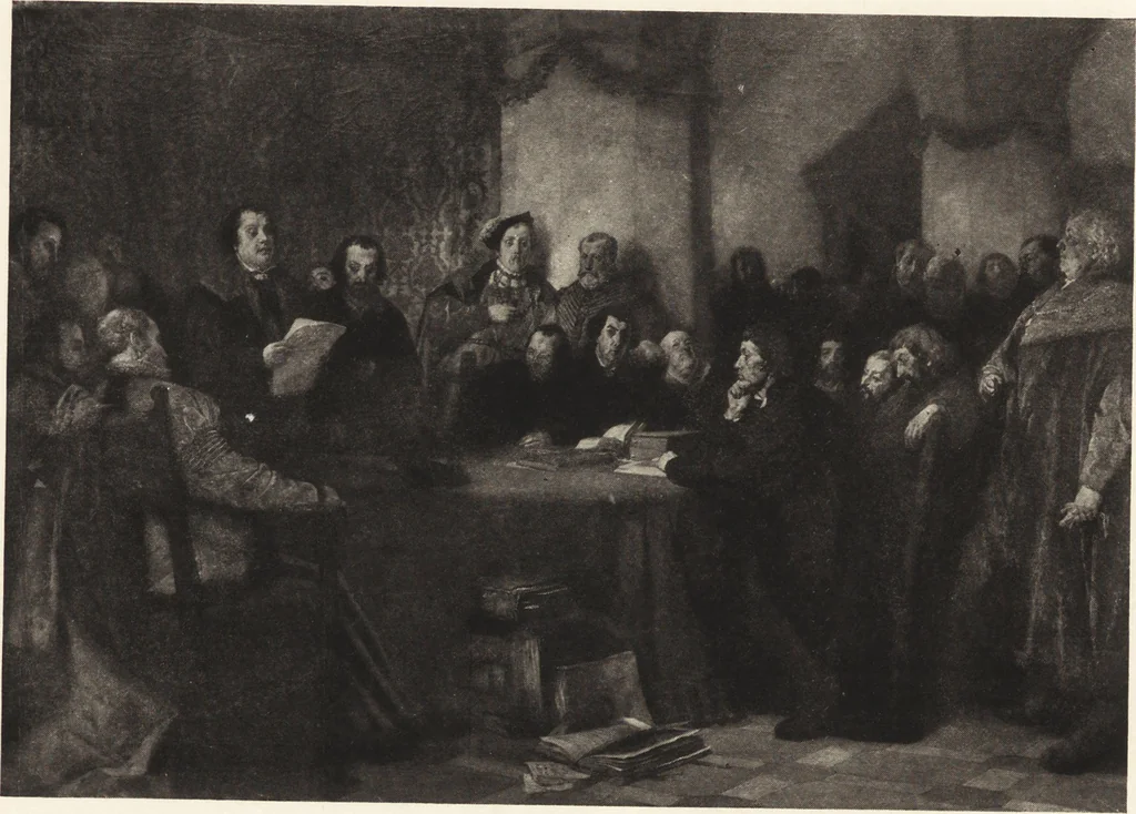 An illustration from Modern paintings by German and Austrian masters, 1916, leaf 138