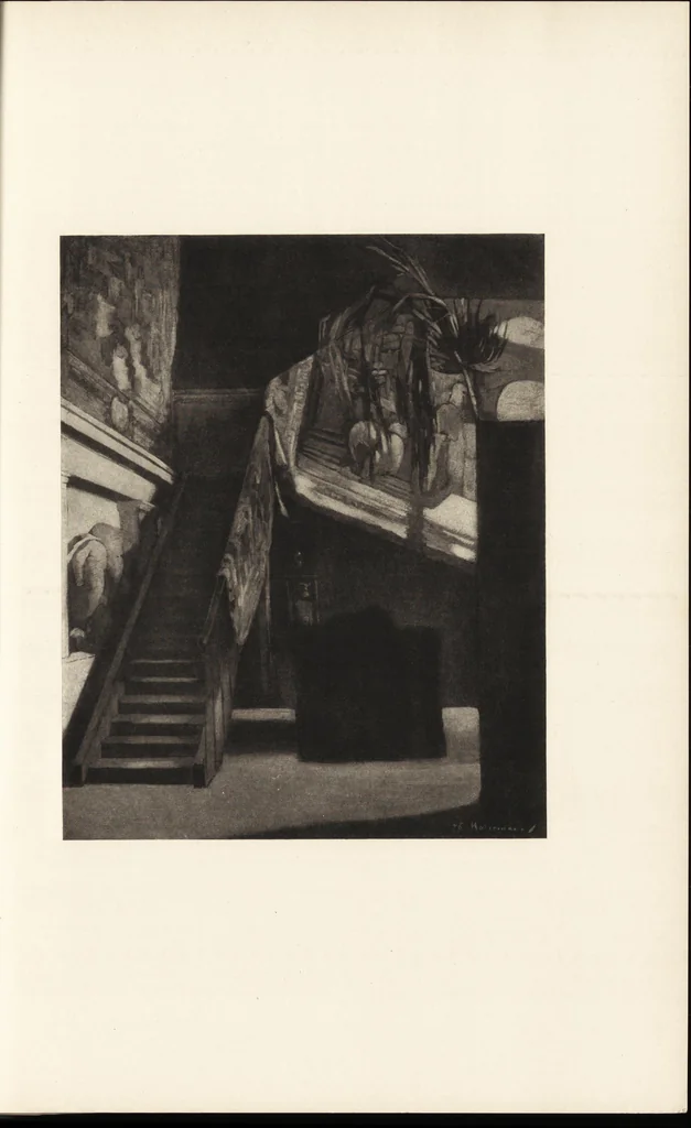 An illustration from Modern paintings by German and Austrian masters, 1916, leaf 160
