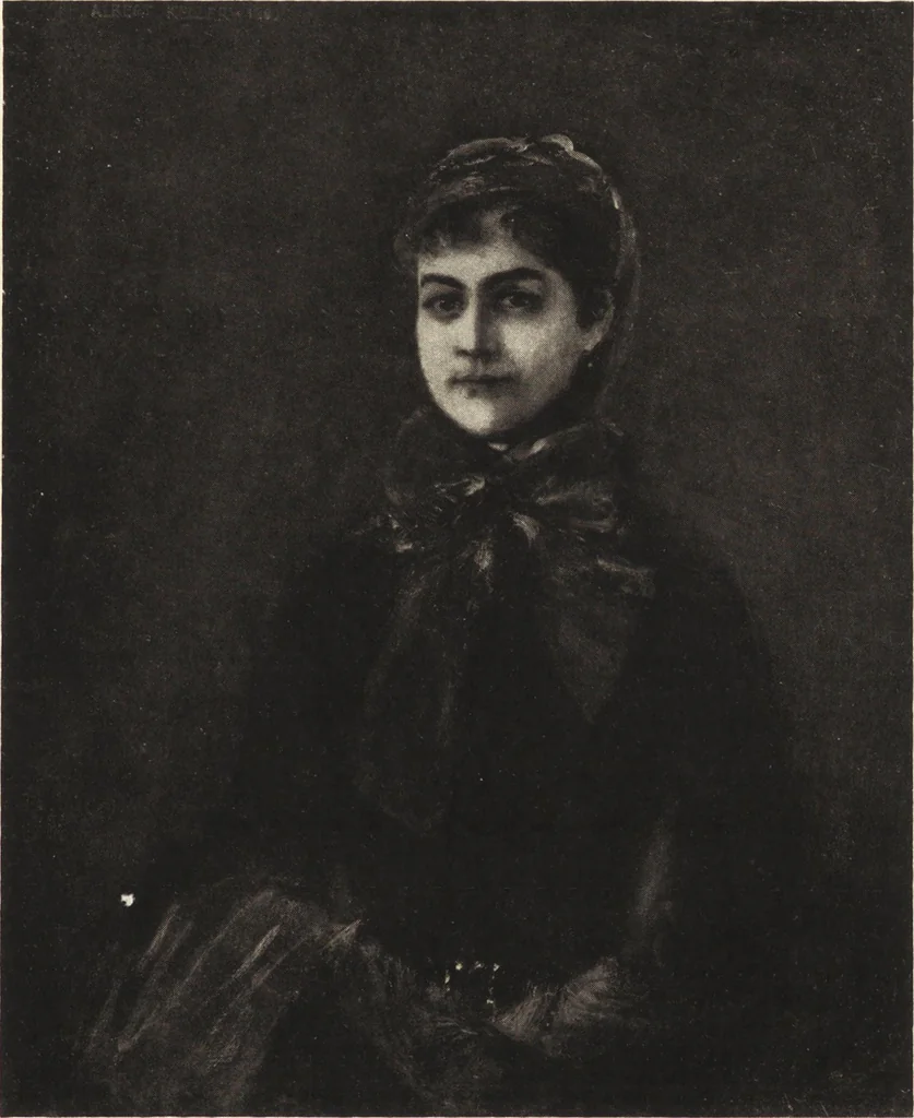 An illustration from Modern paintings by German and Austrian masters, 1916, leaf 178