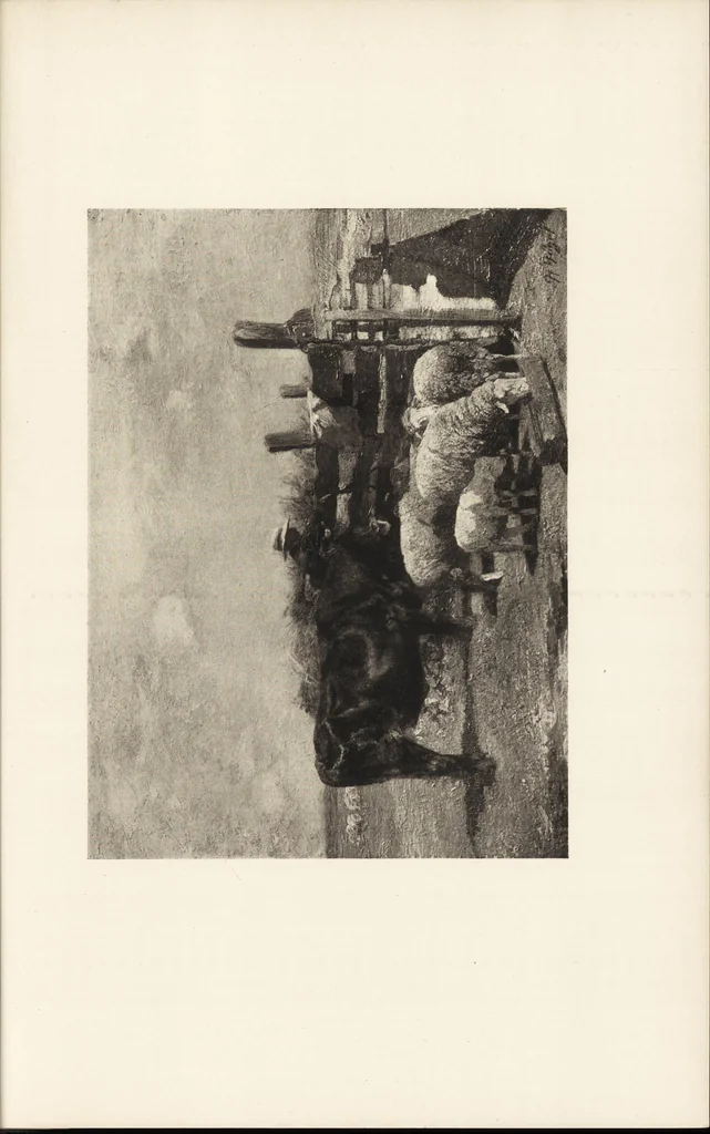 An illustration from Modern paintings by German and Austrian masters, 1916, leaf 204