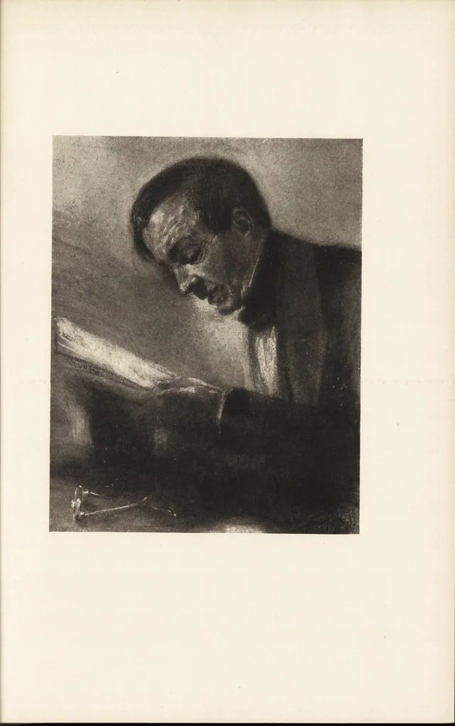 An illustration from Modern paintings by German and Austrian masters, 1916, leaf 210