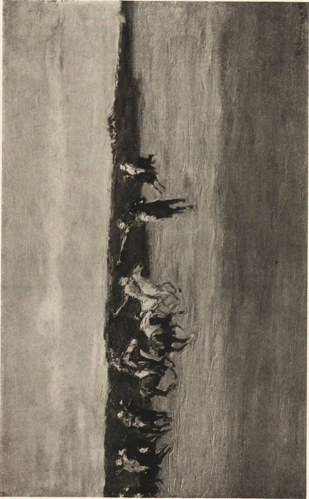 An illustration from Modern paintings by German and Austrian masters, 1916, leaf 240
