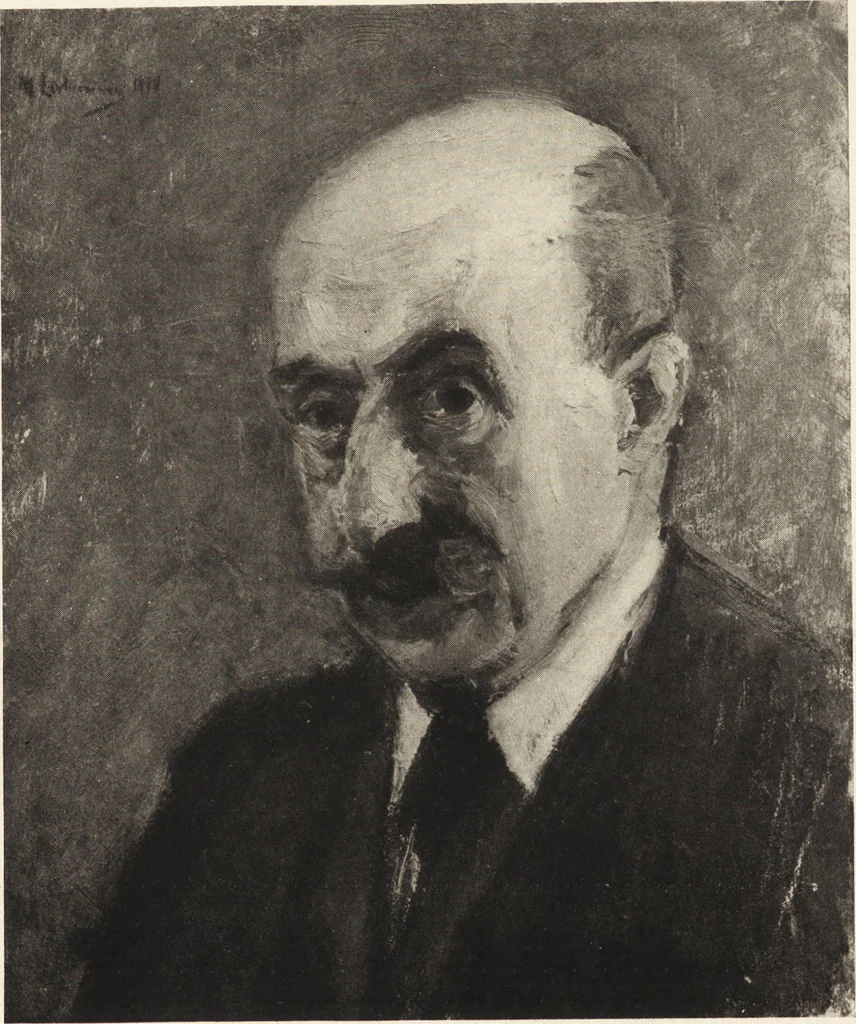 An illustration from Modern paintings by German and Austrian masters, 1916, leaf 244