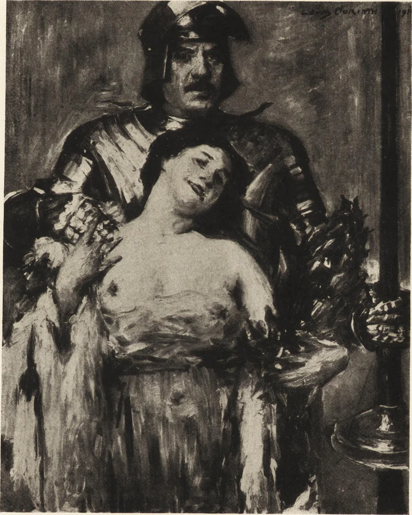 An illustration from Modern paintings by German and Austrian masters, 1916, leaf 264