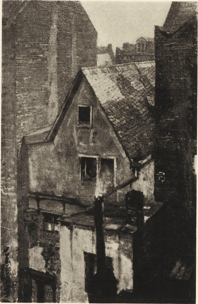 An illustration from Modern paintings by German and Austrian masters, 1916, leaf 310
