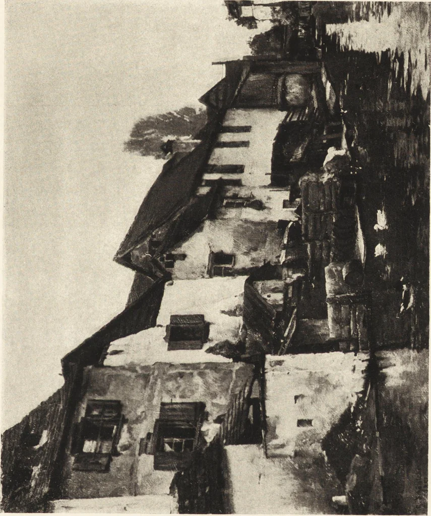 An illustration from Modern paintings by German and Austrian masters, 1916, leaf 314