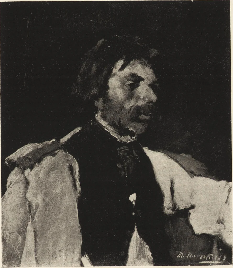 An illustration from Modern paintings by German and Austrian masters, 1916, leaf 336