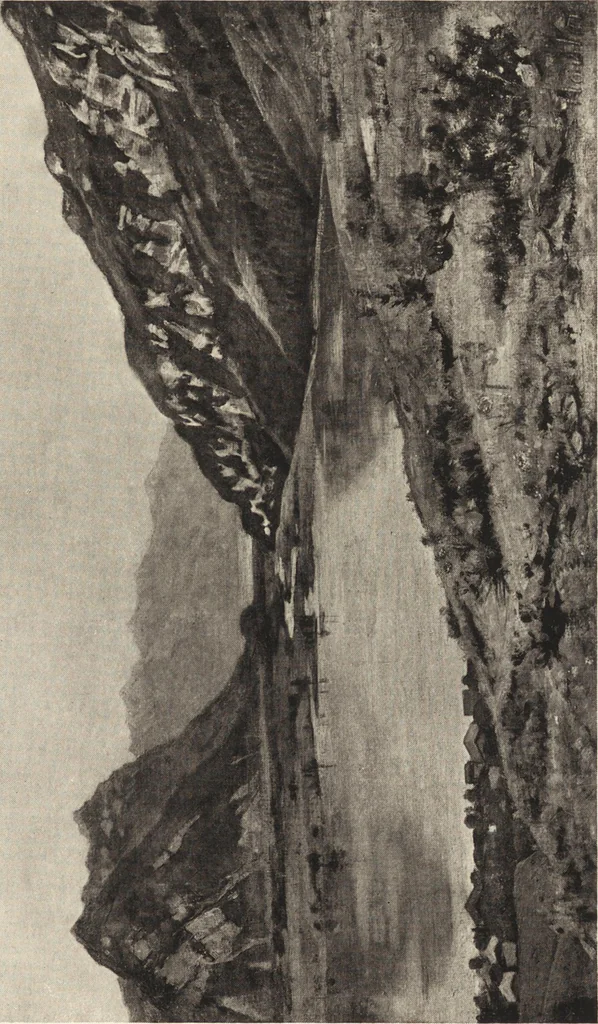 An illustration from Modern paintings by German and Austrian masters, 1916, leaf 350