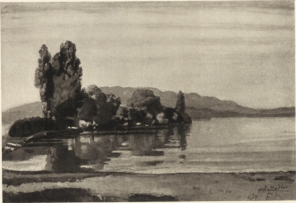 An illustration from Modern paintings by German and Austrian masters, 1916, leaf 354