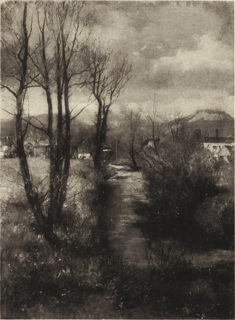 An illustration from Modern paintings by German and Austrian masters, 1916, leaf 46