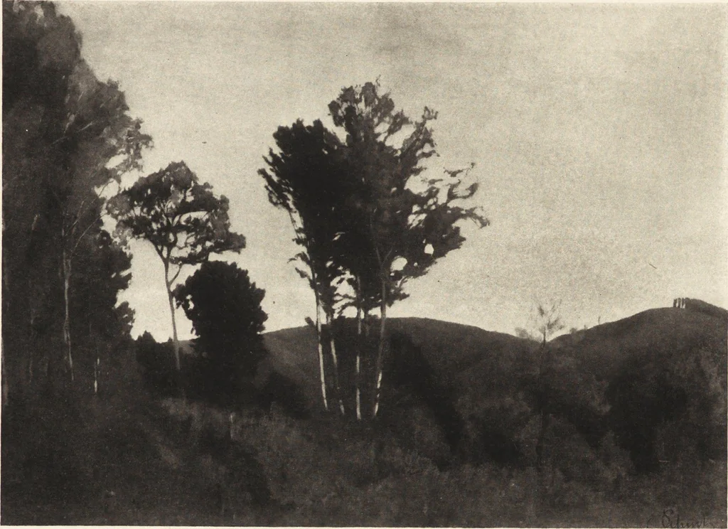 An illustration from Modern paintings by German and Austrian masters, 1916, leaf 62