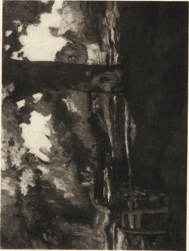An illustration from Modern paintings by German and Austrian masters, 1916, leaf 74