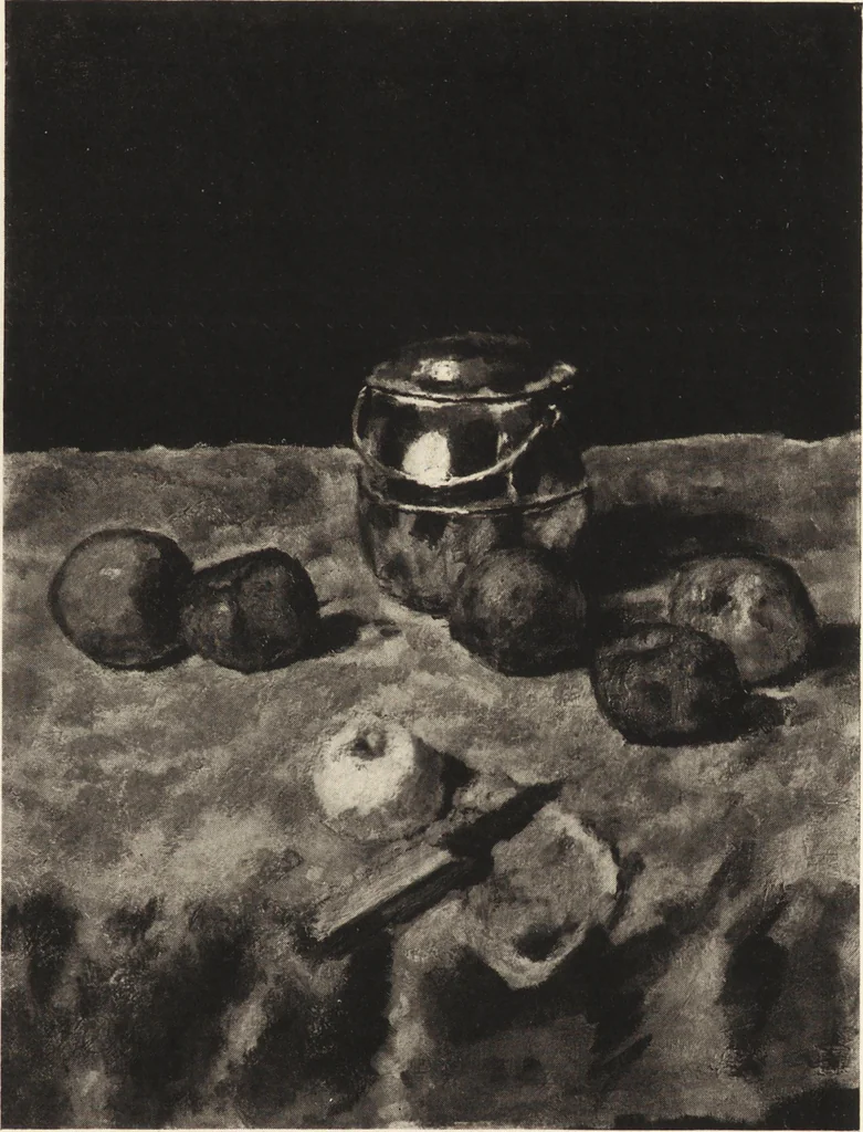 An illustration from Modern paintings by German and Austrian masters, 1916, leaf 78