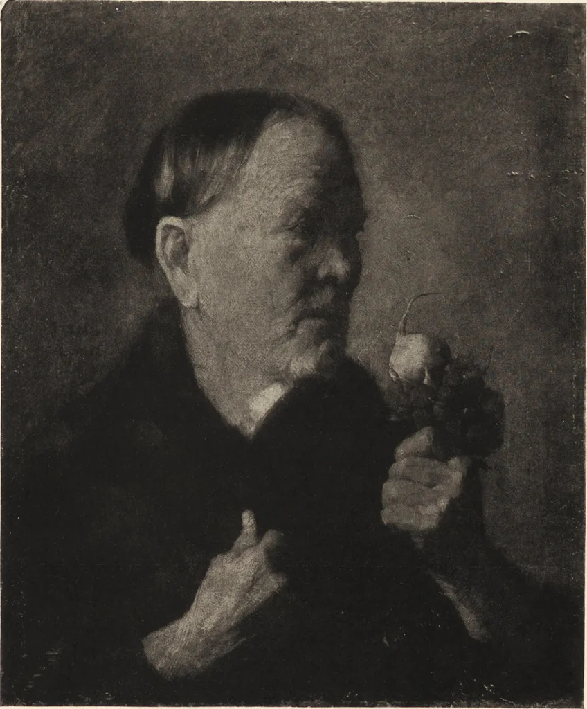 An illustration from Modern paintings by German and Austrian masters, 1916, leaf 88