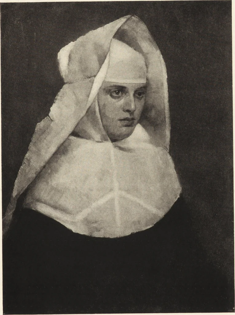 An illustration from Modern paintings by German and Austrian masters, 1916, leaf 92