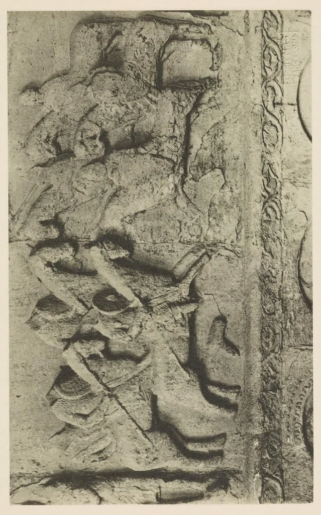 An illustration from Romanesque sculpture of the pilgrimage roads, 1923, leaf 156