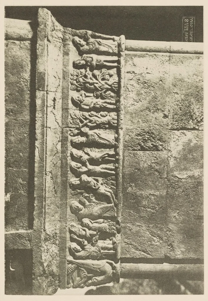 An illustration from Romanesque sculpture of the pilgrimage roads, 1923, leaf 168