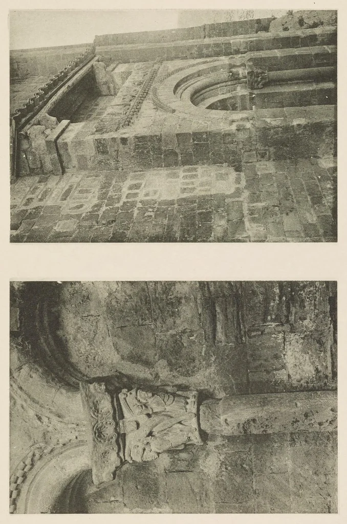 An illustration from Romanesque sculpture of the pilgrimage roads, 1923, leaf 174
