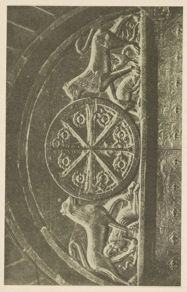 An illustration from Romanesque sculpture of the pilgrimage roads, 1923, leaf 200