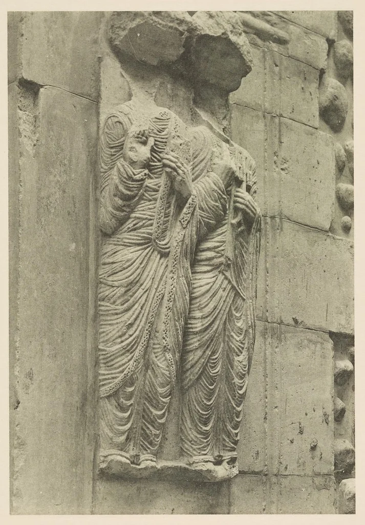 An illustration from Romanesque sculpture of the pilgrimage roads, 1923, leaf 206