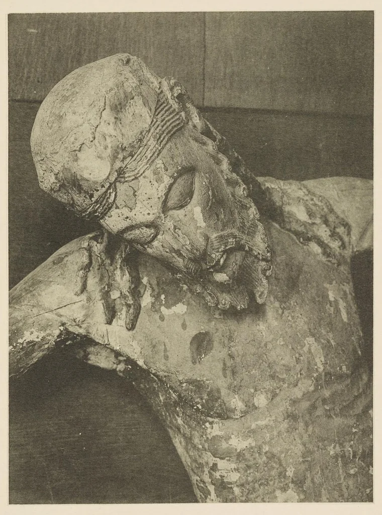 An illustration from Romanesque sculpture of the pilgrimage roads, 1923, leaf 230