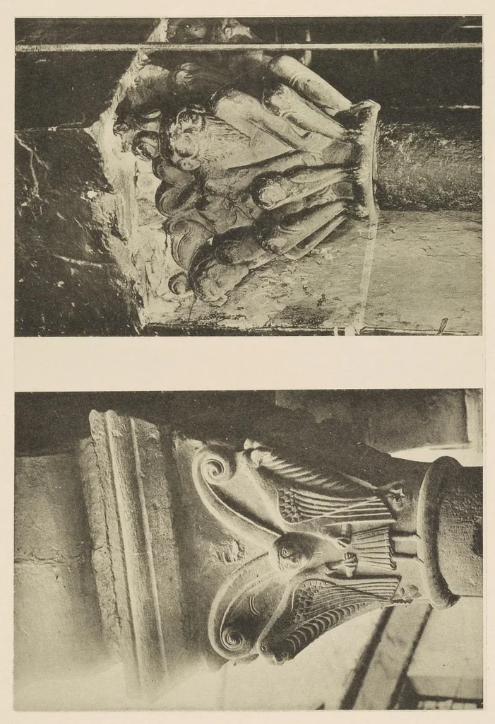 An illustration from Romanesque sculpture of the pilgrimage roads, 1923, leaf 32