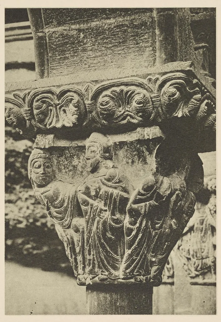 An illustration from Romanesque sculpture of the pilgrimage roads, 1923, leaf 50