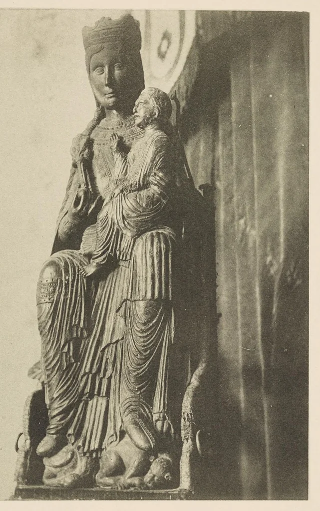 An illustration from Romanesque sculpture of the pilgrimage roads, 1923, leaf 82
