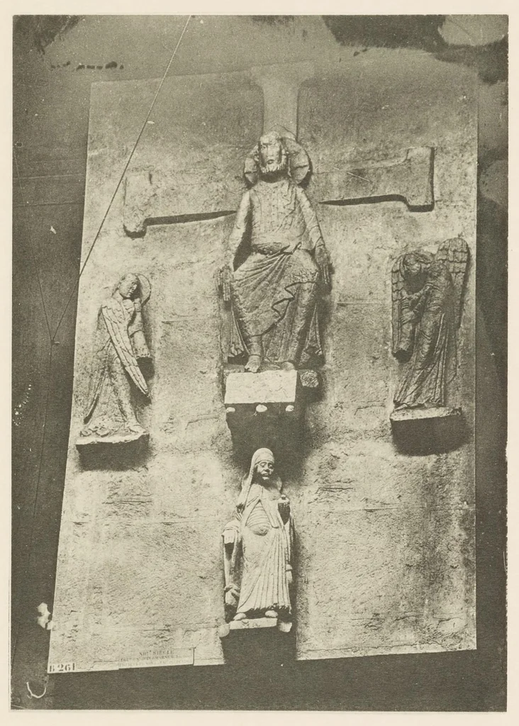 An illustration from Romanesque sculpture of the pilgrimage roads, 1923, leaf 104