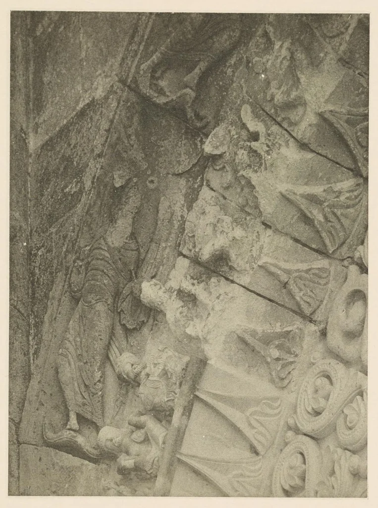 An illustration from Romanesque sculpture of the pilgrimage roads, 1923, leaf 206