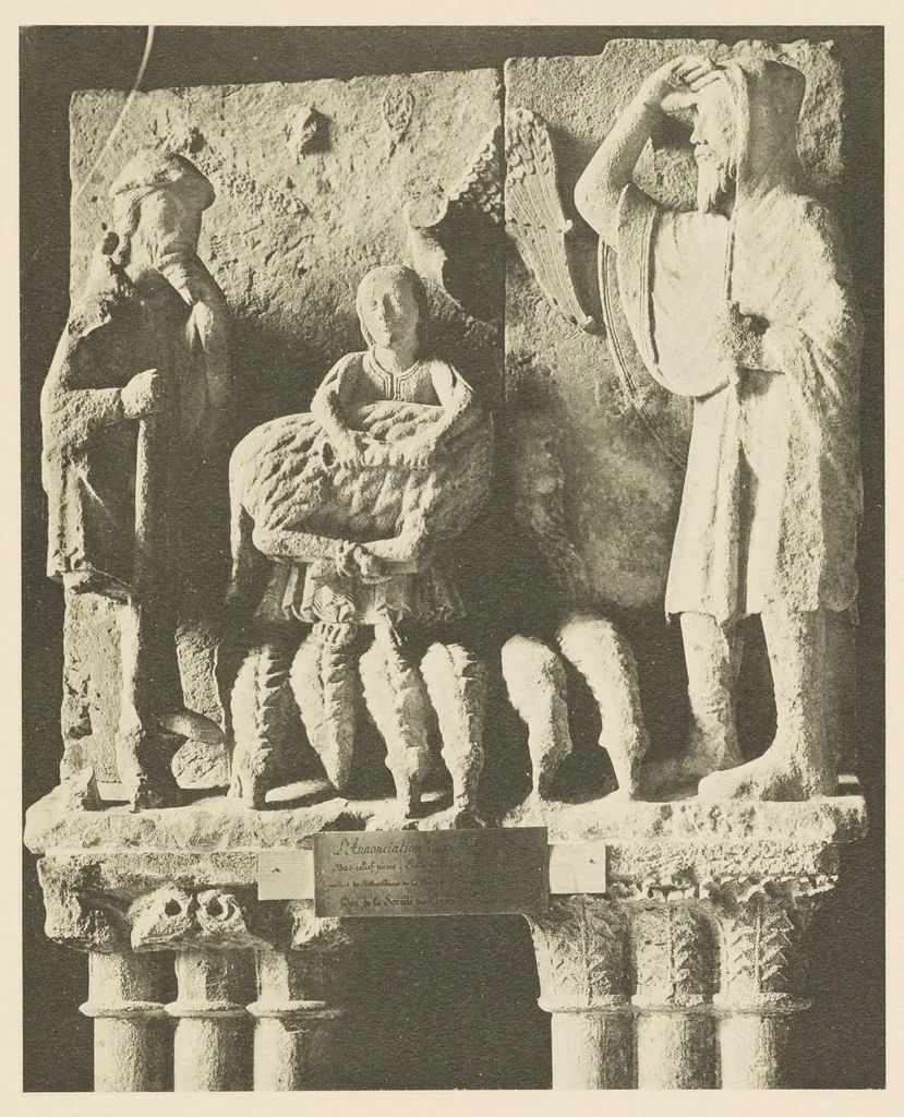 An illustration from Romanesque sculpture of the pilgrimage roads, 1923, leaf 306